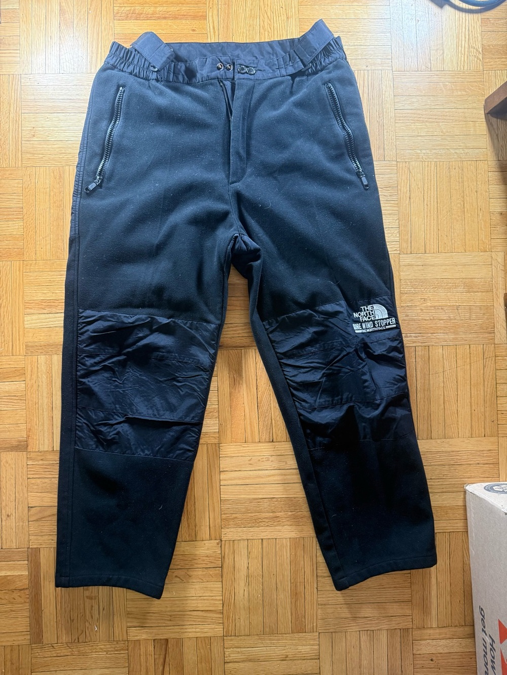 Vintage the north face gore wind stopper pants fleece 85cm